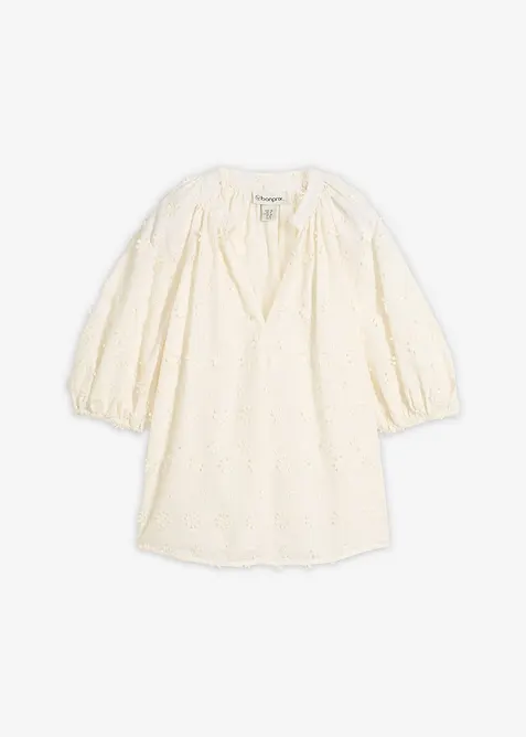 Blustunika i bomull, bonprix