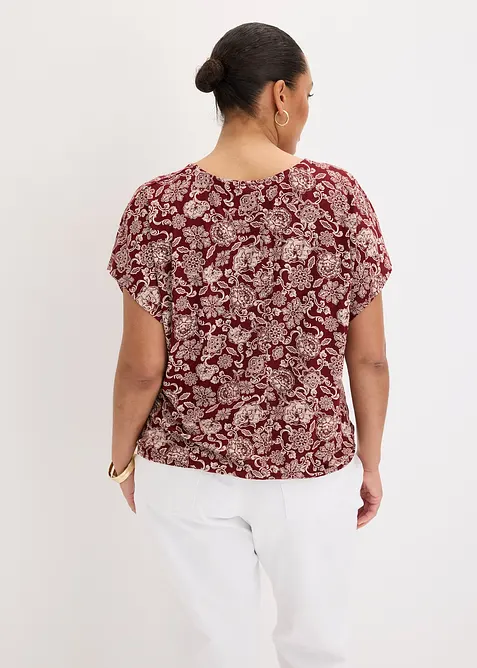 Topp i fintr&aring;dig viskosmix, bonprix