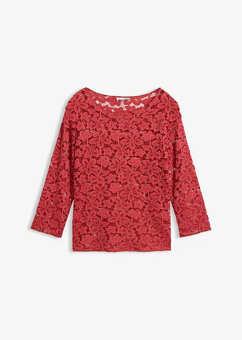 Spetstopp med insv&auml;ngd midja, bonprix