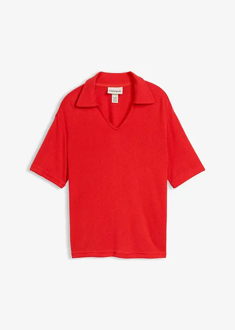 Pik&eacute;tr&ouml;ja med stickad look, bonprix
