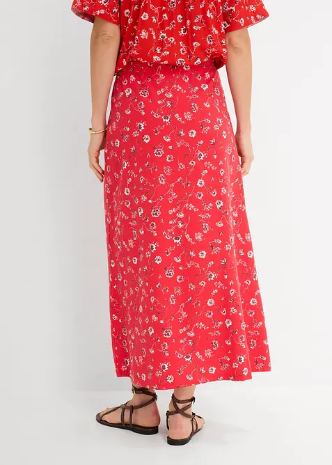 Jerseykjol i bomullsstretch, bonprix