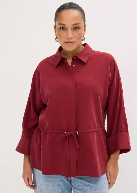 Blus av mjuk viskosmix, bonprix