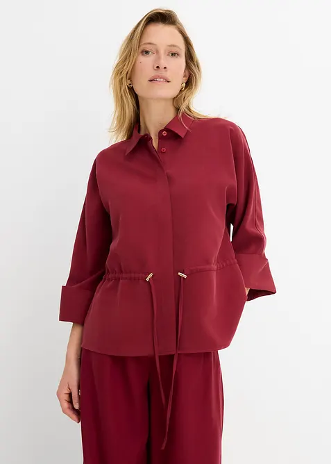 Blus av mjuk viskosmix, bonprix