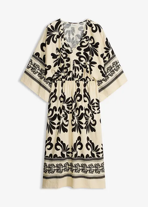 Midikl&auml;nning av mjuk viskosmix, bonprix