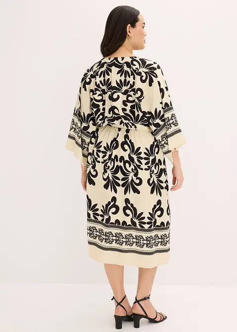 Midikl&auml;nning av mjuk viskosmix, bonprix