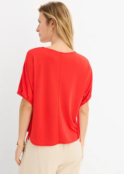 Ledig topp i kraftig pik&eacute;, bonprix