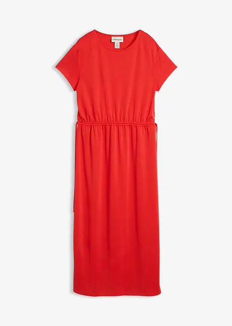 Kl&auml;nning i mjuk pik&eacute;, bonprix