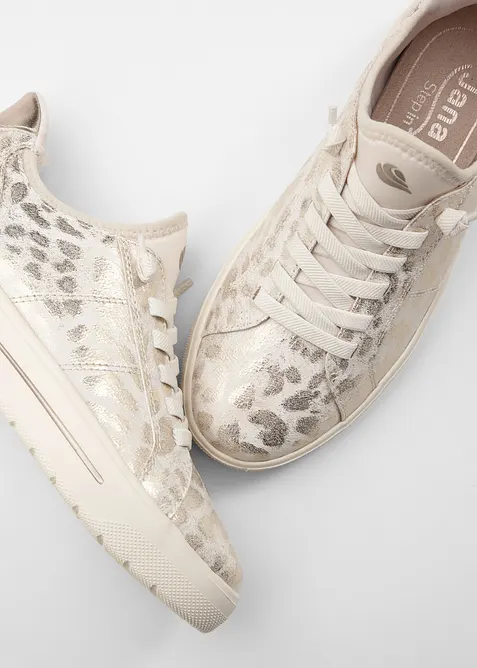 Sk&ouml;na sneakers fr&aring;n Jana, utan sn&ouml;rning, bekv&auml;m vidd, Jana