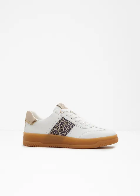 Sneakers med plat&aring;sula och retrolook fr&aring;n Marco Tozzi, Marco Tozzi