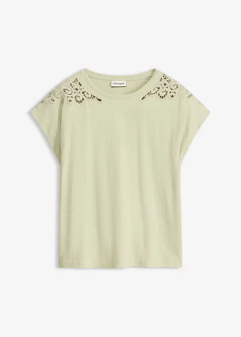Topp med virkad detalj, bonprix