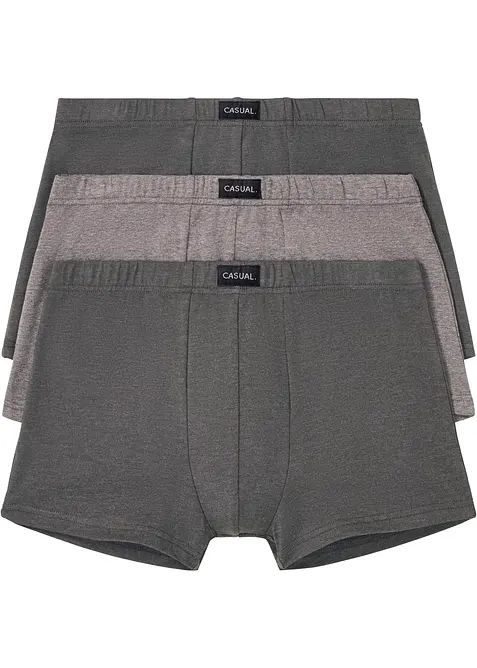 Boxershorts med bomull (3-pack), bonprix