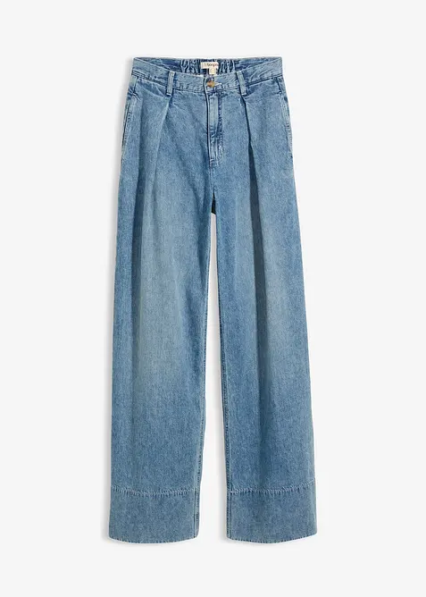 Wide Leg-jeans, High Waist, bonprix