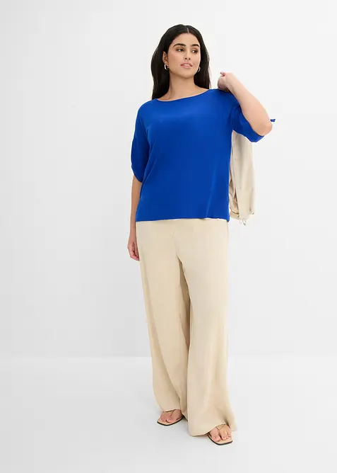 T-shirt med b&aring;tringning, bonprix