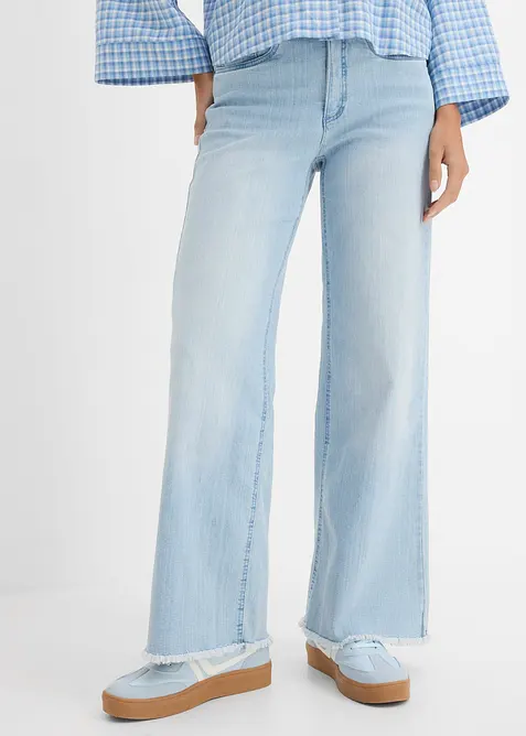 Wide Leg Jeans High Waist, bonprix