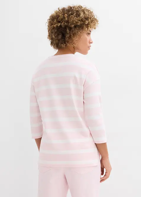 L&aring;ng topp i tjockt material av ekologisk bomull, bonprix