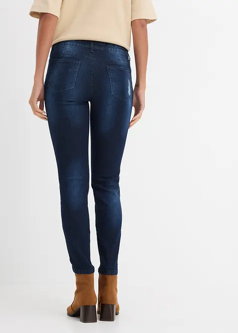 Skinny Jeans Mid Waist, med stretch, bonprix