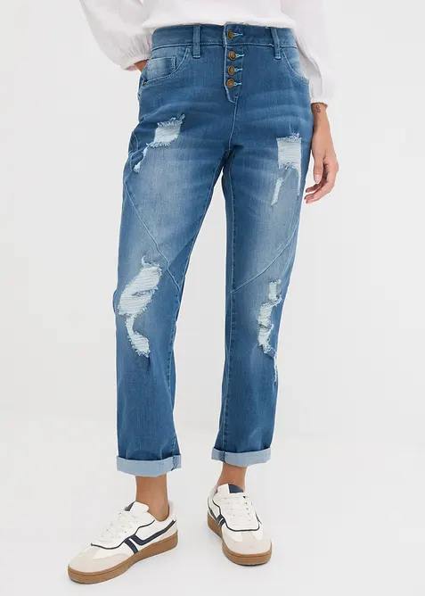 Boyfriend Jeans Mid Waist, bonprix