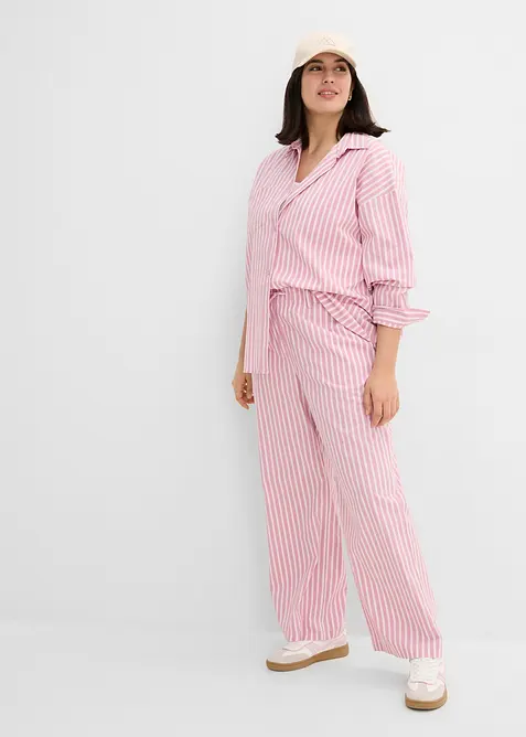 Oversizeblus i bomullspoplin, bonprix