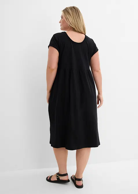 Mellanl&aring;ng kl&auml;nning i ekologisk bomull, bonprix