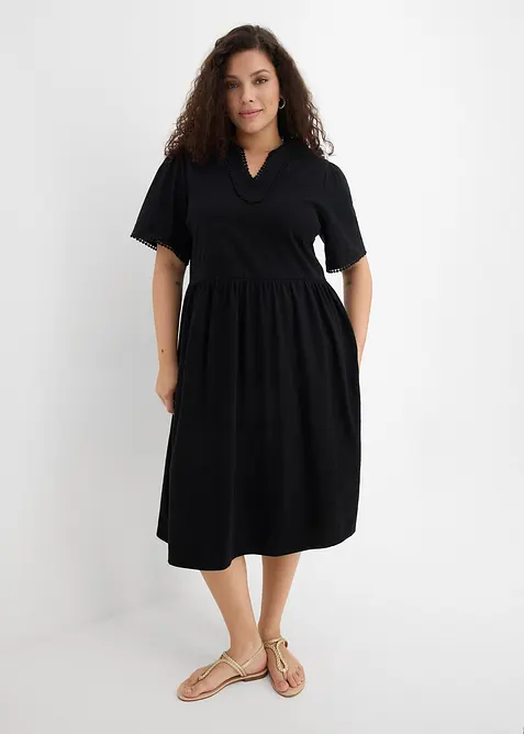 Trik&aring;kl&auml;nning i bomull, bonprix