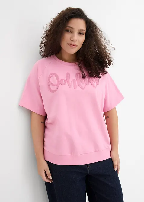 Sweatshirt i bomullsmix, bonprix