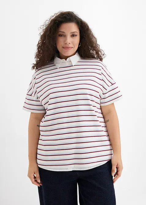 T-shirt i ekologisk bomull, bonprix