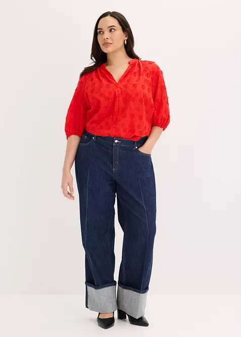 Blustunika i bomull, bonprix