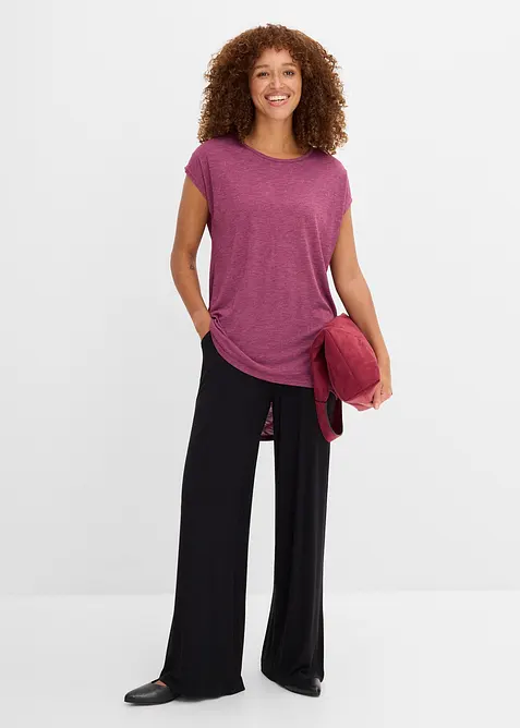 L&aring;ng topp med rundad nederkant, bonprix