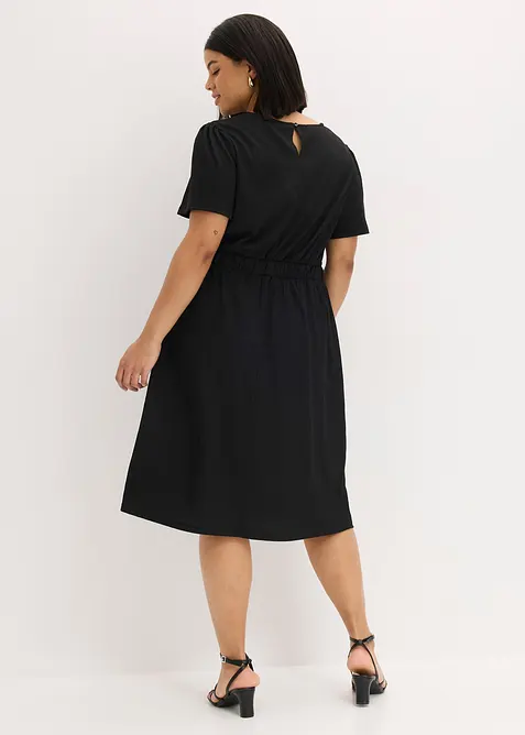 Utst&auml;lld jerseykl&auml;nning, bonprix