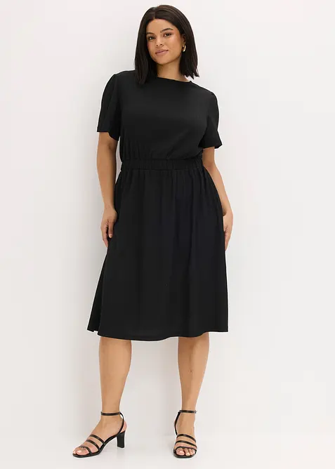 Utst&auml;lld jerseykl&auml;nning, bonprix