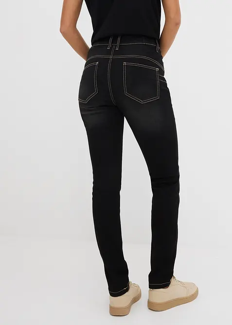 Highwaist-jeans i Slim Fit med Super Stretch, bonprix