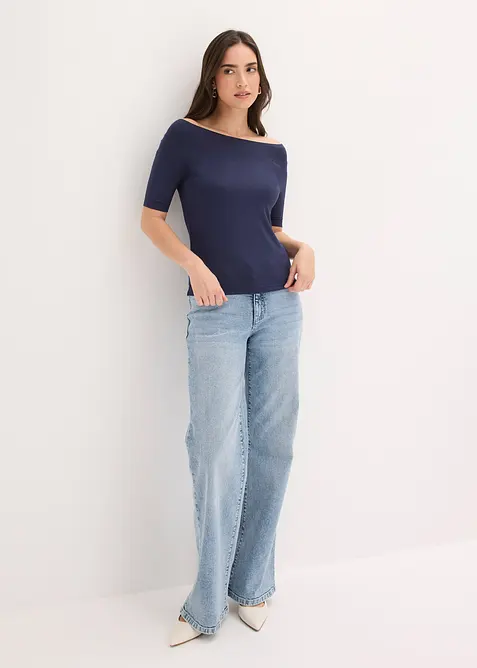 Singoallatopp i viskosmix, bonprix