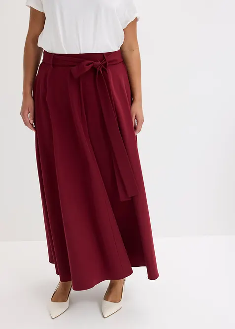 Maxikjol i viskosmix, bonprix