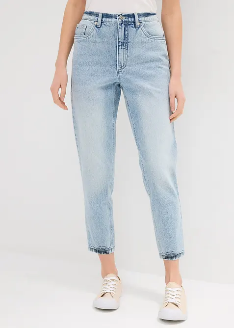 Mom Jeans, High Waist, cropped, bonprix