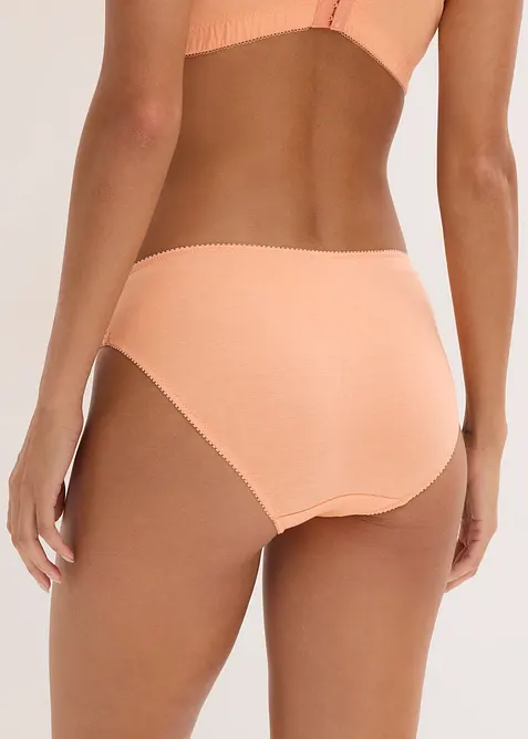 Trosa med mjuk bomull och spets, bonprix