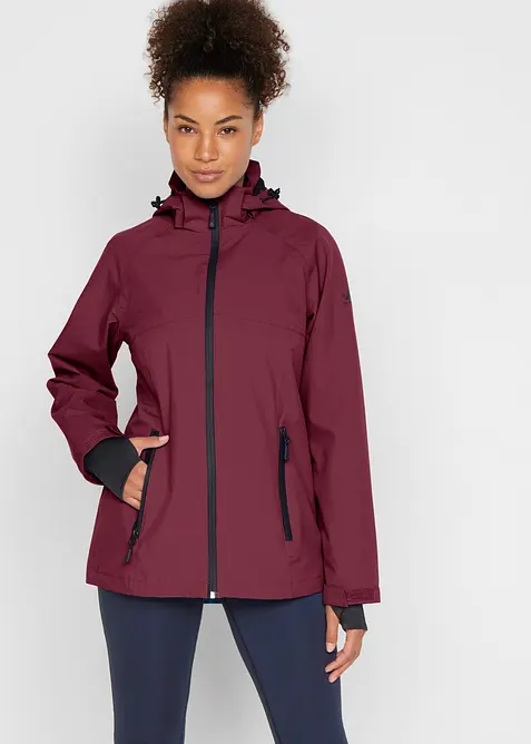 Vattent&auml;t funktionsjacka med reflexdetaljer, bonprix