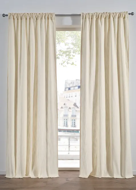 Gardinl&auml;ngd i bomull (1-pack), bonprix