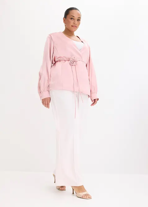 Kavaj med kl&auml;dsamt sk&auml;rp, bonprix