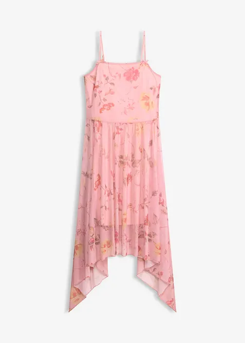 Jerseykl&auml;nning i skir mesh, bonprix