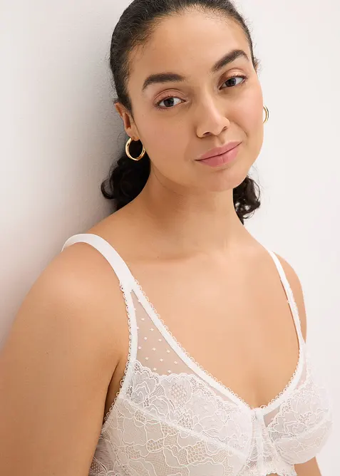 Minimizer-BH med elegant spets, bonprix