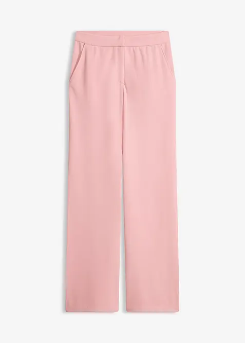 Byxa i vid modell med veck, bonprix