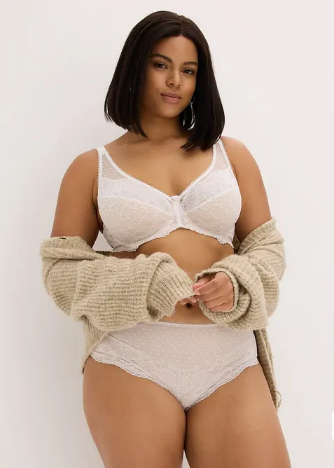 Minimizer-BH med elegant spets, bonprix