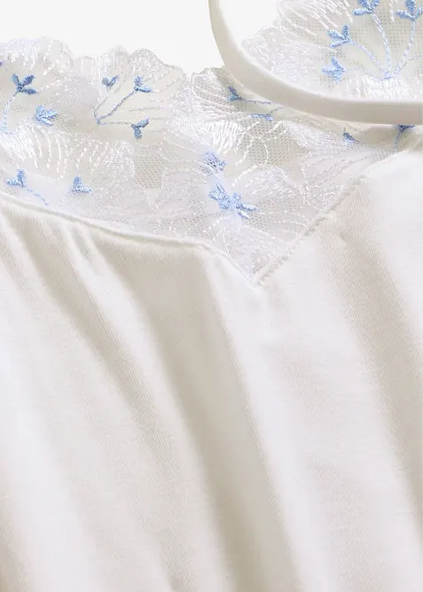 Neglig&eacute; i mjuk viskos, bonprix