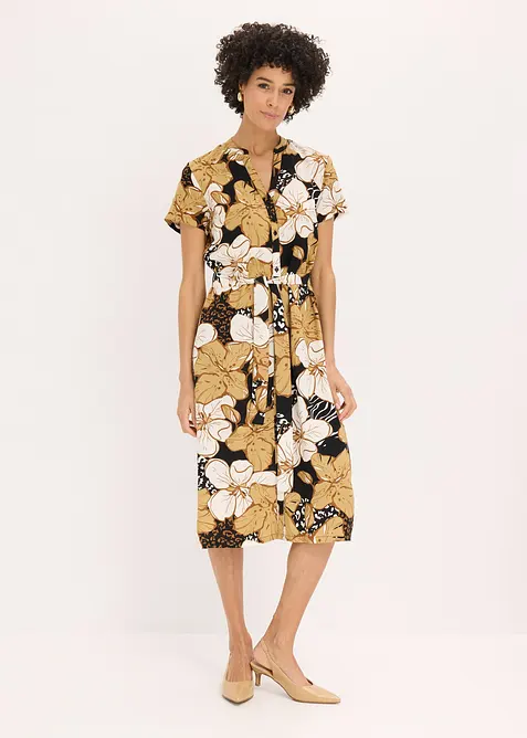 Viskoskl&auml;nning med knytsk&auml;rp, bonprix