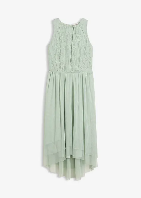 Spetskl&auml;nning som &auml;r l&auml;ngre bak &auml;n fram, bonprix