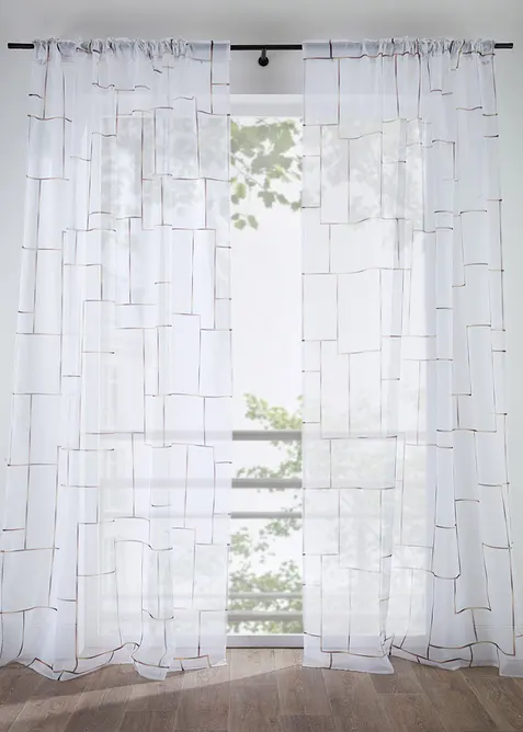 M&ouml;nstrad gardin (1-pack), bonprix