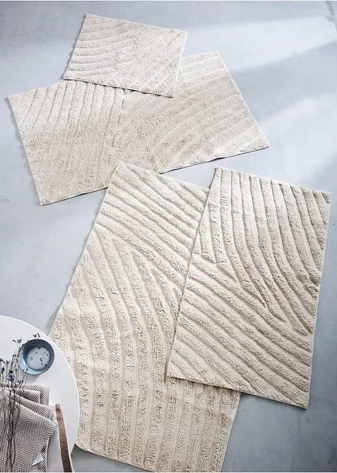 Badrumsmatta med grafiskt m&ouml;nster, bonprix