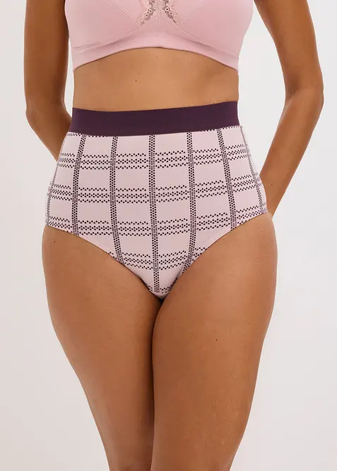 Midjetrosa med ekologisk bomull (4-pack), bonprix