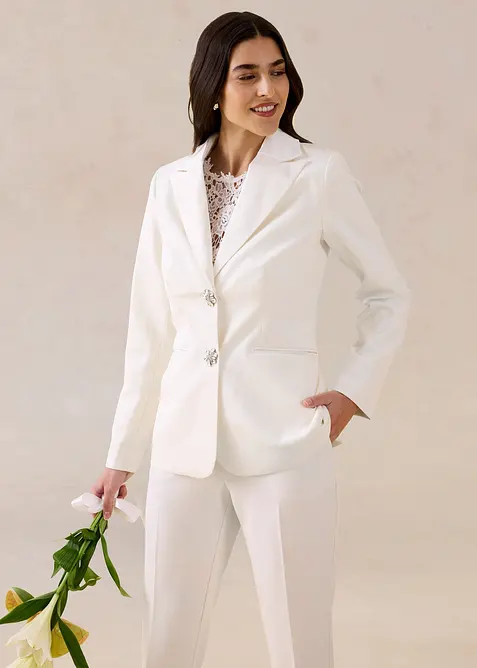 Kavaj med smyckesknappar, bonprix