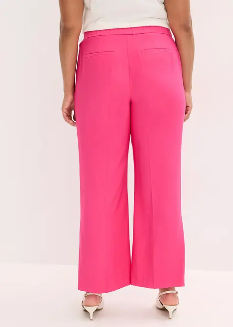 Luftig, vid byxa med viskos, bonprix